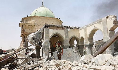 la Gran Mezquita que destruyó Daesh